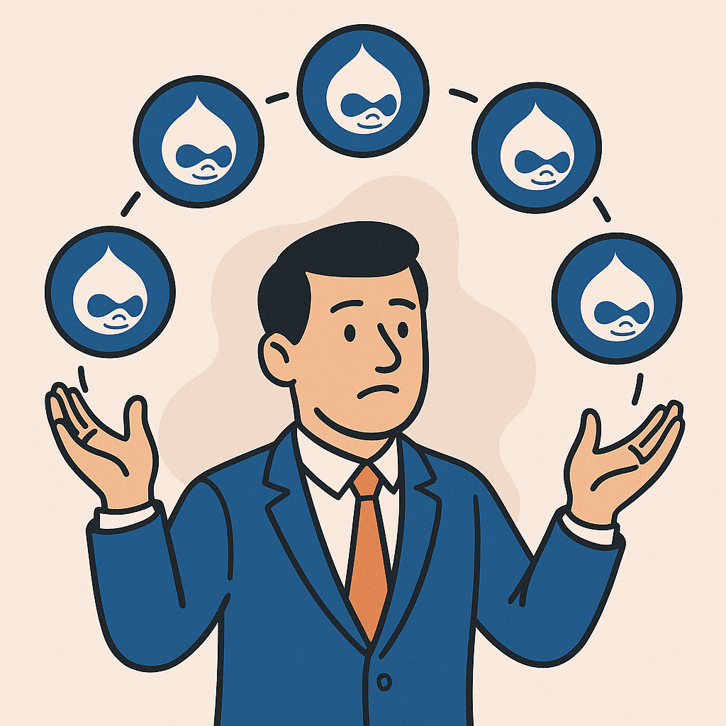 The Challenges of Managing Multiple Drupal Websites